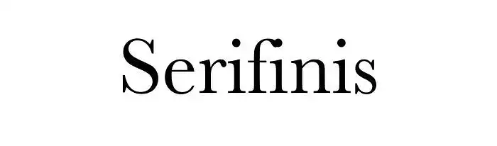 Serifinį