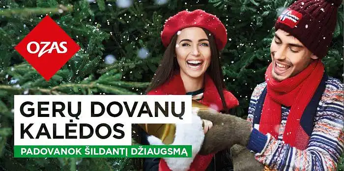 Kaip bendrai vertinate prekybos centro "OZAS" Kalėdinę kampaniją "Gerų Dovanų Kalėdos" ?