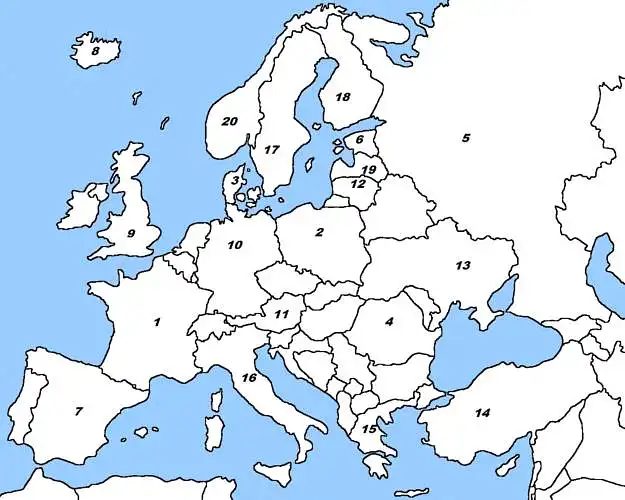 Matote "mepą". teks atpažinti ką rodo skaičiukai.