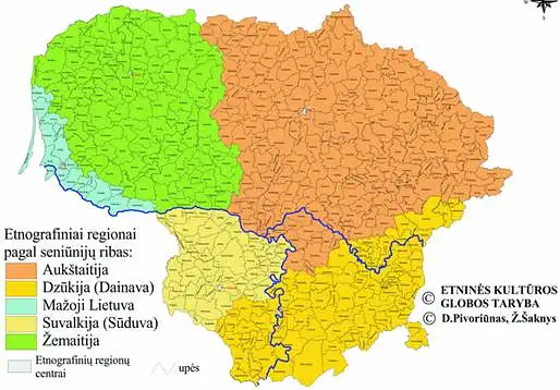 Nurodykite 2 Lietuvos etnografinius regionus, kuriuose Jūs labiausiai norėtumėte pakeliauti?