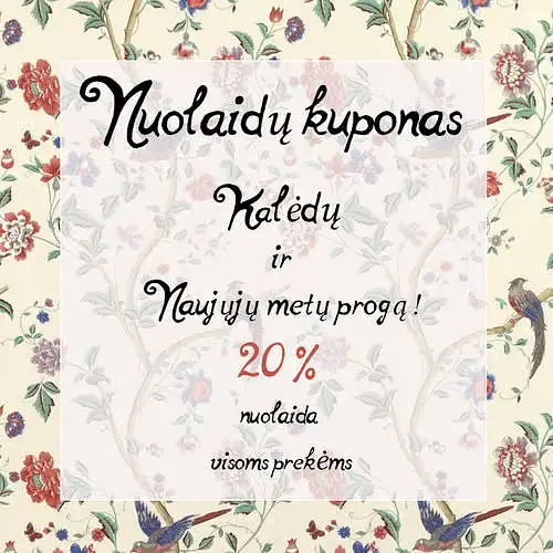 Įvertinkite asmens prekinio ženklo „Paradise“ nuolaidų kuponą kai 1 žemiausia balas, o 10 – aukščiausias balas.