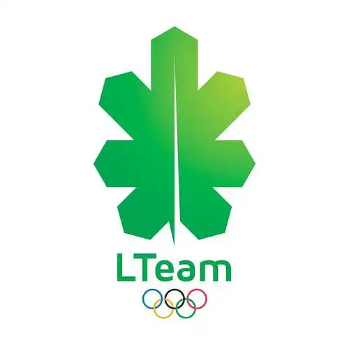 14. Įvertinkite, kaip antrosios sportinės aprangos ikonografija ("LTeam" emblema) atlieka komunikacijos funkcijas
