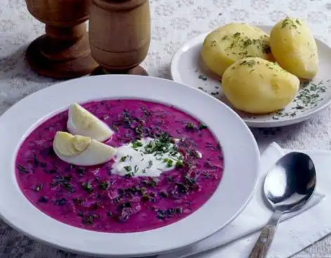 Lithuanian meal.
