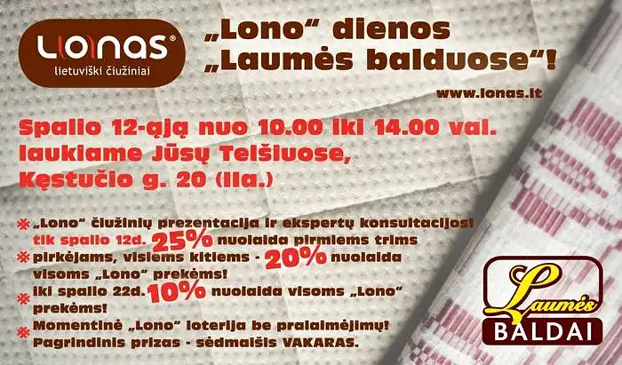 10) Kokia Jūsų nuomonė apie ,,Laumės baldų reklamą''? (galimi keli variantai)