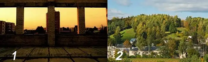 8. Kuris paveikslėlis, Jūsų manymu, geriau atspindi Naująją Vilnią?