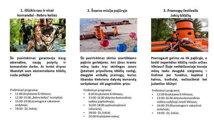 Švaros brolių vasaros renginys