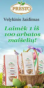 PRESTO velykinis žaidimas