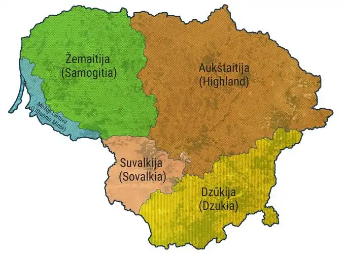6. Kokiame Lietuvos etnografiniame regione dažniausiai atostogaujate? (Which ethnographic region of Lithuania you usually choose for your holiday?)