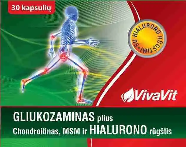 Ar kada nors teko vartoti „Gliukozaminas plius Hialurono rūgštis Vivavit 30 kaps.” preparatą? 