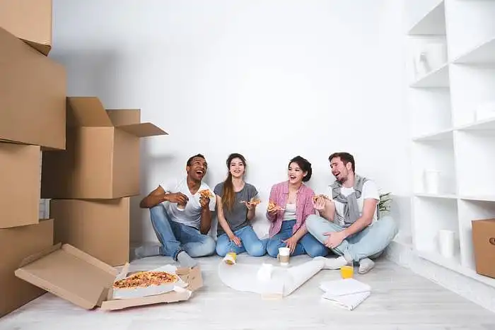 6. Do you share a living place with others?