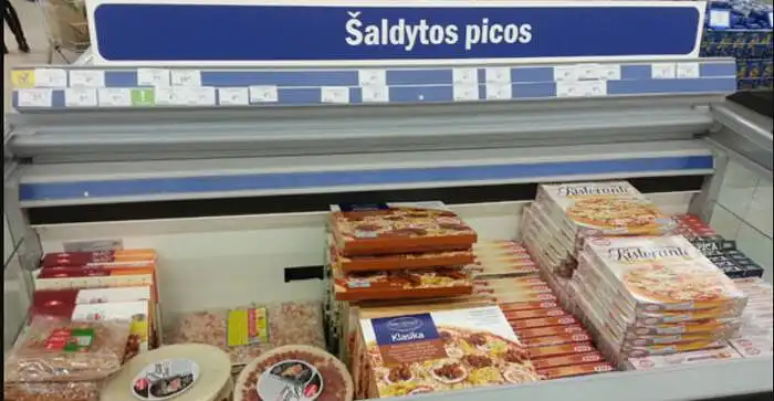 8. Ar perkate šaldytas picas  (jeigu perkate 9 klausimą praleiskite)?