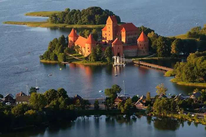 Trakai (a historic city and lake resort in Lithuania)
