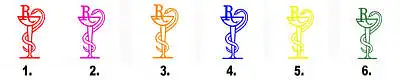 Kokios, Jūsų manymu, spalvos logotipas yra tinkamiausias vaistinei ?