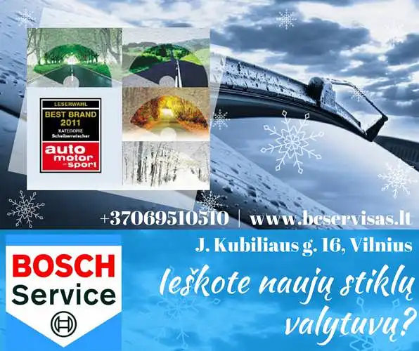 BOSCH Automobilių servisas, J. Kubiliaus g. 16, Vilniuje: kas svarbiausia renkantis auto dalis? 