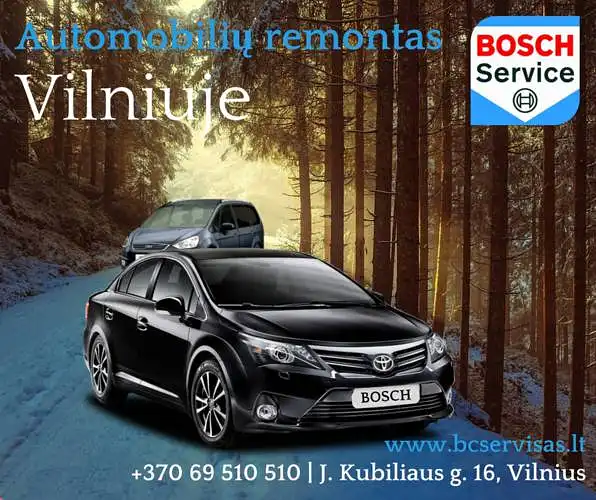 Automobilių servisas BOSCH (J. Kubiliaus g. 16) klausia: kuris automobilių remontas jums atrodo svarbiausias?