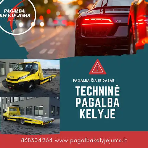 PAGALBA KELYJE jei sugedai kelyje: https://www.pagalbakelyjejums.lt