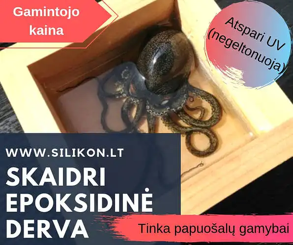 Silikon.lt klausia: ar esate naudoję epoksidinę dervą?