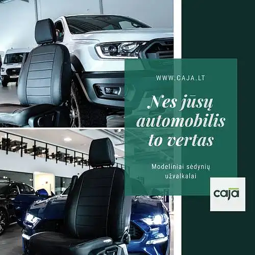 www.caja.lt Kiek dėmesio skiriate savo automobilio priežiūrai?