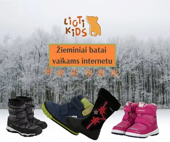 Žieminiai batai vaikams. Koks yra jūsų pasirinkimas?