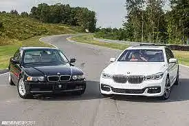 LENGVŲJŲ AUTOMOBILIŲ BMW 7 SERIJOS  MODELIŲ    BMW E38 IR BMW G11 PALYGINIMAS  