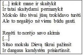 23. Iš kurios knygos pateikta ištrauka? Kas ją parašė? Kelintais metais parašyta ši knyga? Kiek šios knygos egzempliorių išliko iki šių dienų? Su kuriuo tuometiniu religiniu judėjimu susijusi ši knyga?