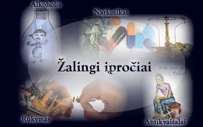 Žalingi įpročiai