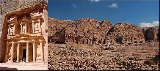 38. Kurioje valstybėje yra ši archeologinė vietovė – nabatėjų rožinis miestas Petra? 