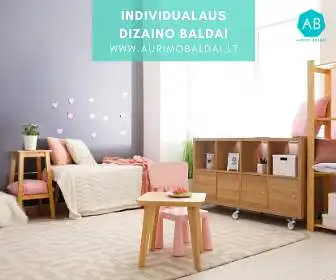 „Aurimo baldai" klausia apie vaikų kambario baldus