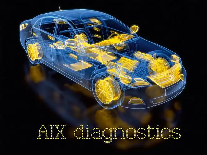 "AIX diagnostics" automobilių sistema