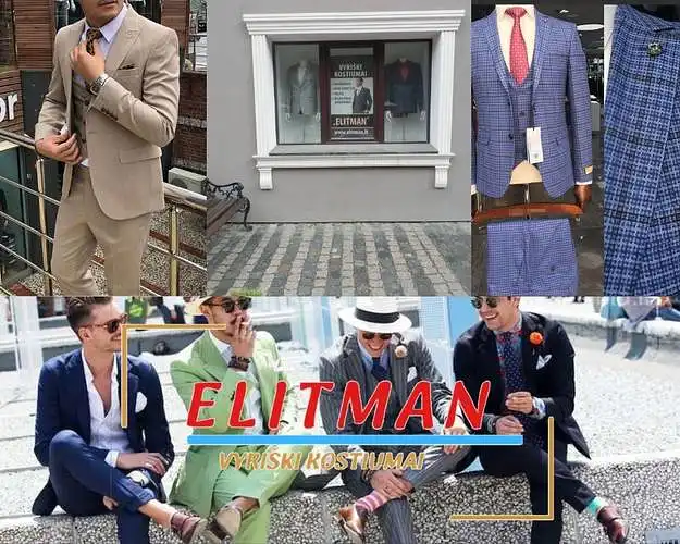 ELITMAN vyriški kostiumai klausia: Kokie vyriški kostiumai Jums patinka?