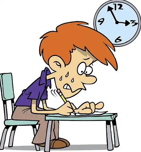 Egzaminų keliamas stresas studentams