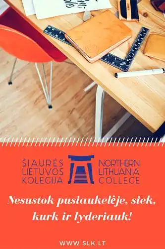 Šiaurės Lietuvos kolegija: Studijų programos. Kokią studijų programą ketinate rinktis pirmu numeriu?