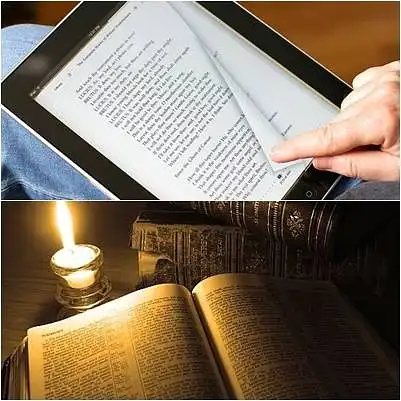 Kokią knygą jūs rinktumėtės skaityti: skaitmeninę knygą (skaityklėje) ar popierinę?