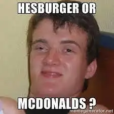 McDonalds vs Hesburger
