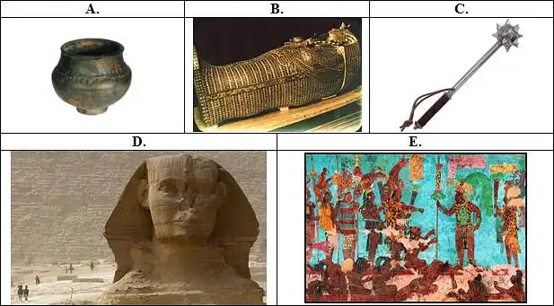8. Su kuriuo paveikslėliu susijęs sarkofagas?