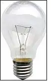 6. Kaip vadinama nuotraukoje pavaizduota lemputė? Iš kurio metalo gaminamas siūlelis, kuris skleidžia šviesą? Kuri šio metalo savybė lemia jo panaudojimą šios lemputės gamyboje? Kam, kurio pavardė prasideda iš E raidės, priskiriamas šios lemputės sukūrimas?