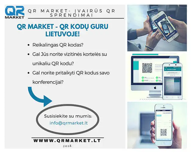 QR Market teiraujasi: ar žinote kas yra qr kodai ir kaip juos panaudoti versle? 