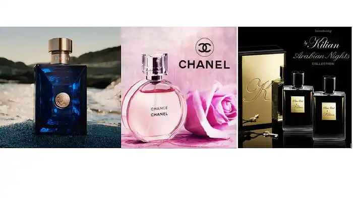 Kurie iš pateiktų reklamoje kvepalų Jums asocijuojasi su moteriškumu, meile, romantika, saldumu?